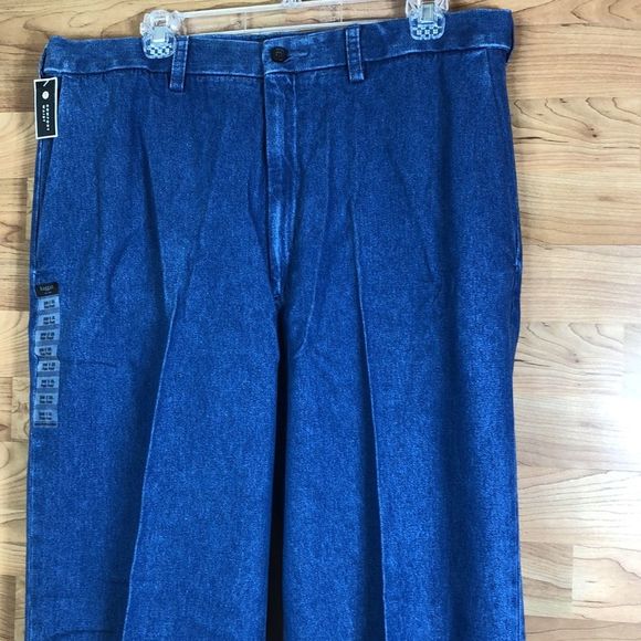 Haggar 36Wx32L Denim Classic Fit Comfort Waist - Picture 15 of 16